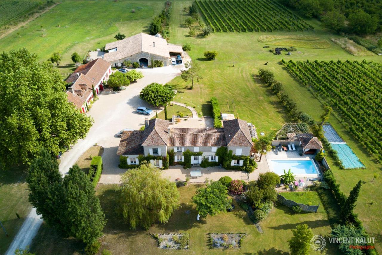 Bed and Breakfast Domaine De La Queyssie Saussignac Екстер'єр фото