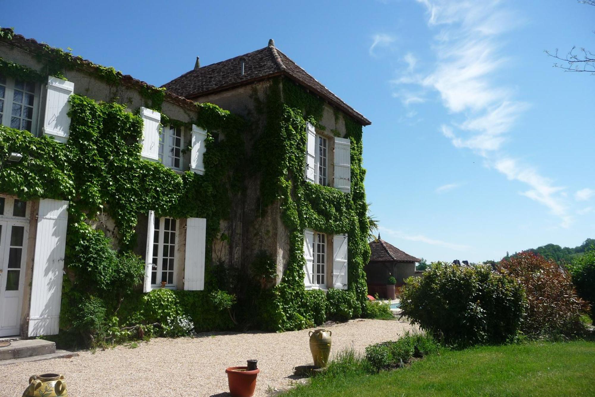 Bed and Breakfast Domaine De La Queyssie Saussignac Екстер'єр фото
